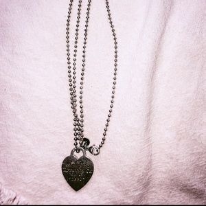 Tiffany and co heart necklace